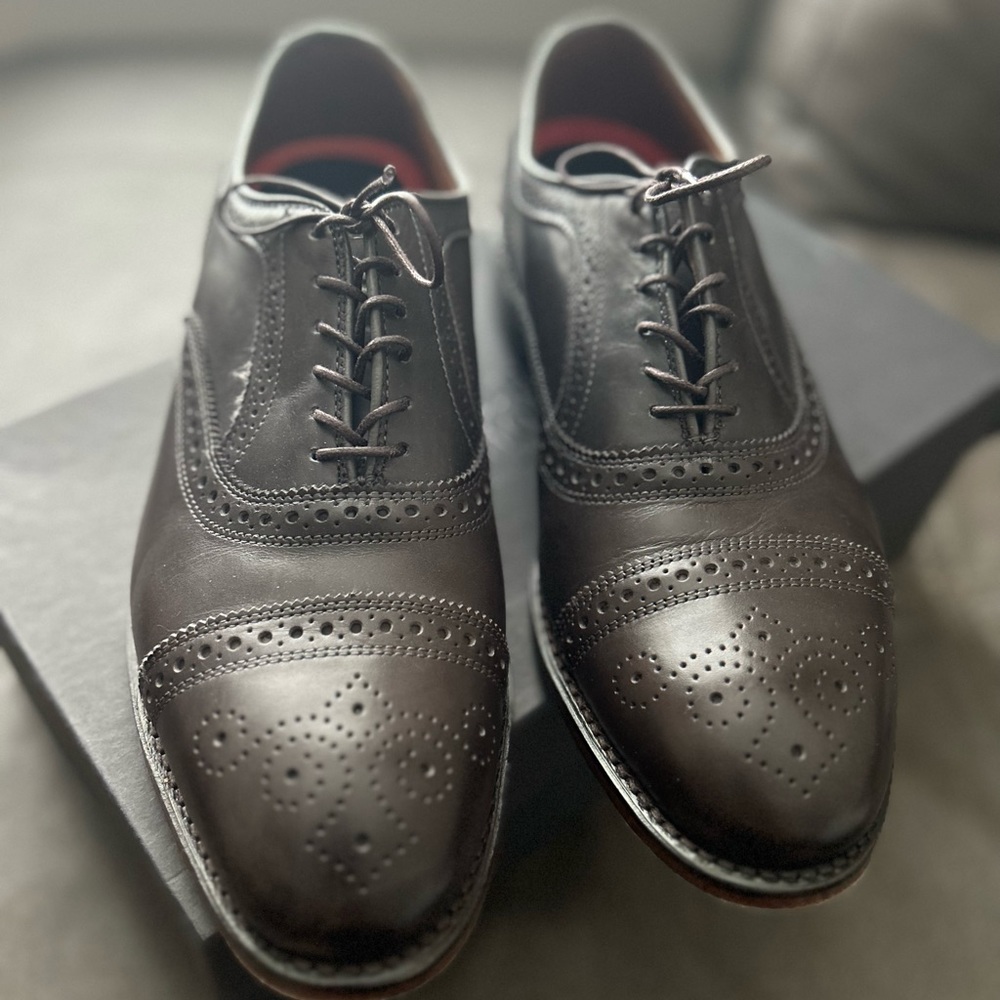 Men’s Strand Shell Cordovan Cap-toe Oxford Dress Shoe - Picture 5 of 8